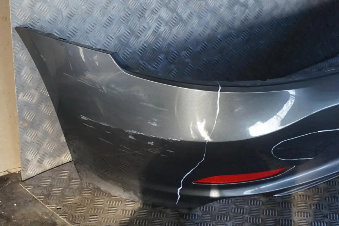 Bumper Trim Panel Mineralgrau Grey - B39 to BMW Z4 Series E89 Roadster Rear with Part number 0038581 BMW Z4 Series E89 Roadster Rear Bumper Trim Panel Mineralgrau Grey - B39 - SKU 0038581-MG - Part number 0038581