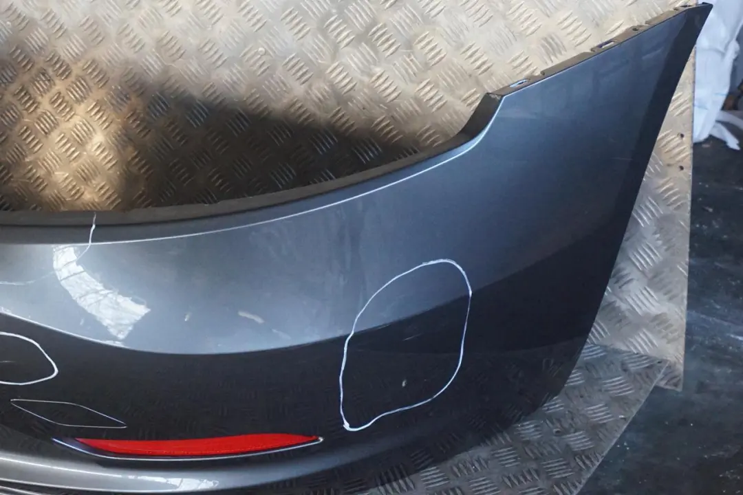 BMW Z4 Series E89 Roadster Rear Bumper Trim Panel Mineralgrau Grey - B39 - SKU 0038581-MG - Part number 0038581