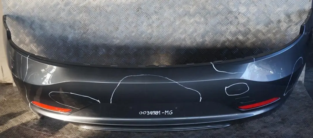 BMW Z4 Series E89 Roadster Rear Bumper Trim Panel Mineralgrau Grey - B39 - SKU 0038581-MG - Part number 0038581