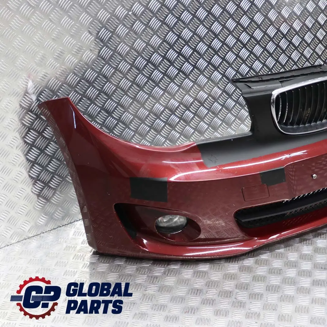 BMW 1 Series E82 E88 Complete Front Bumper Trim Sedonarot Sedona Red - A79 - SKU 0038839-SED - Part number 0038839