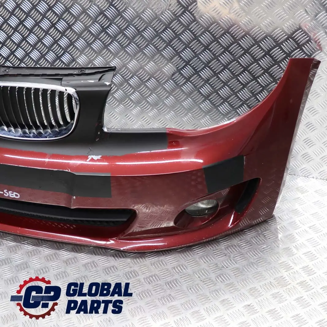 BMW 1 Series E82 E88 Complete Front Bumper Trim Sedonarot Sedona Red - A79 - SKU 0038839-SED - Part number 0038839