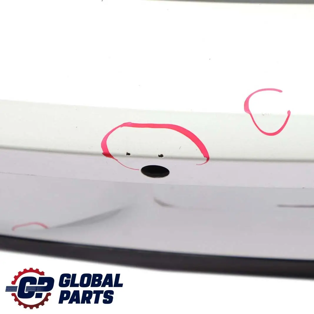 Bumper Trim Panel Glacier Silber Silver Metallic to BMW F20 F21 Sport Line Rear with Part number 0038878 BMW F20 F21 Sport Line Rear Bumper Trim Panel Glacier Silber Silver Metallic - SKU 0038878-GSB - Part number 0038878