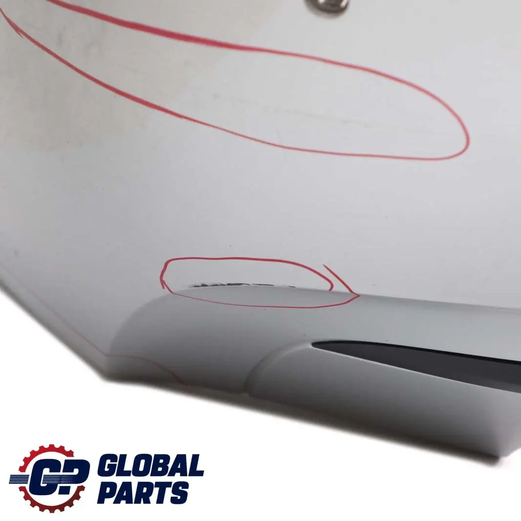 BMW F20 F21 Sport Line Rear Bumper Trim Panel Glacier Silber Silver Metallic - SKU 0038878-GSB - Part number 0038878