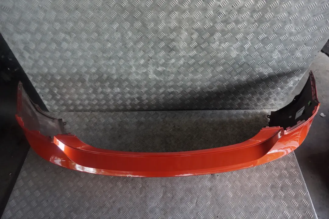 Bumper Trim Panel Valencia Orange Metallic - B44 to BMW 1 Series F20 F21 Rear with Part number 0038882 BMW 1 Series F20 F21 Rear Bumper Trim Panel Valencia Orange Metallic - B44 - SKU 0038882-ORG - Part number 0038882