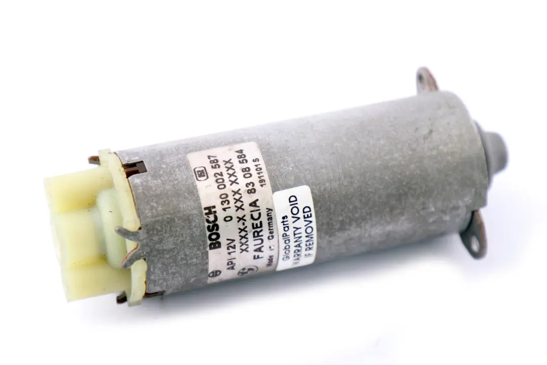 BMW 7 Series E65 Rear Seat Adjustment Drive Motor Bosch 0 130 002 587 - SKU 130002587 - Part number 0130002587