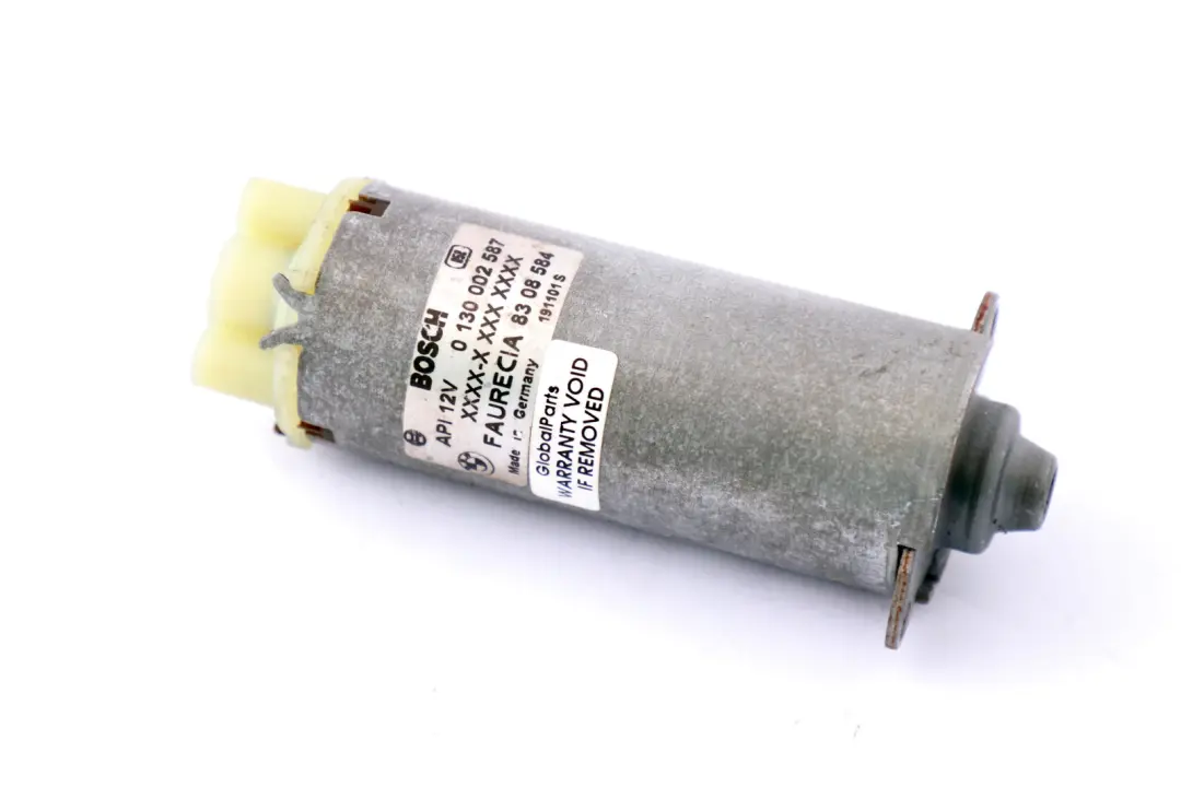 BMW 7 Series E65 Rear Seat Adjustment Drive Motor Bosch 0 130 002 587 - SKU 130002587 - Part number 0130002587