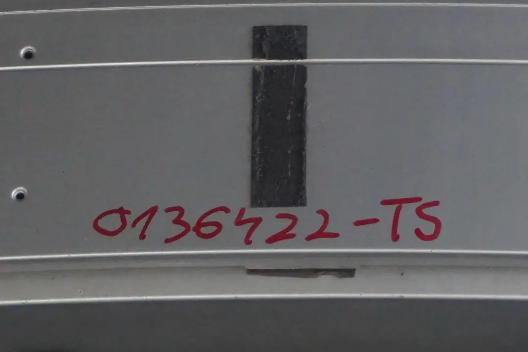 BMW 7 Series E65 E66 E67 Front Bumper Panel Titansilber Titan Silver Metallic - SKU 0136422-TS - Part number 0136422