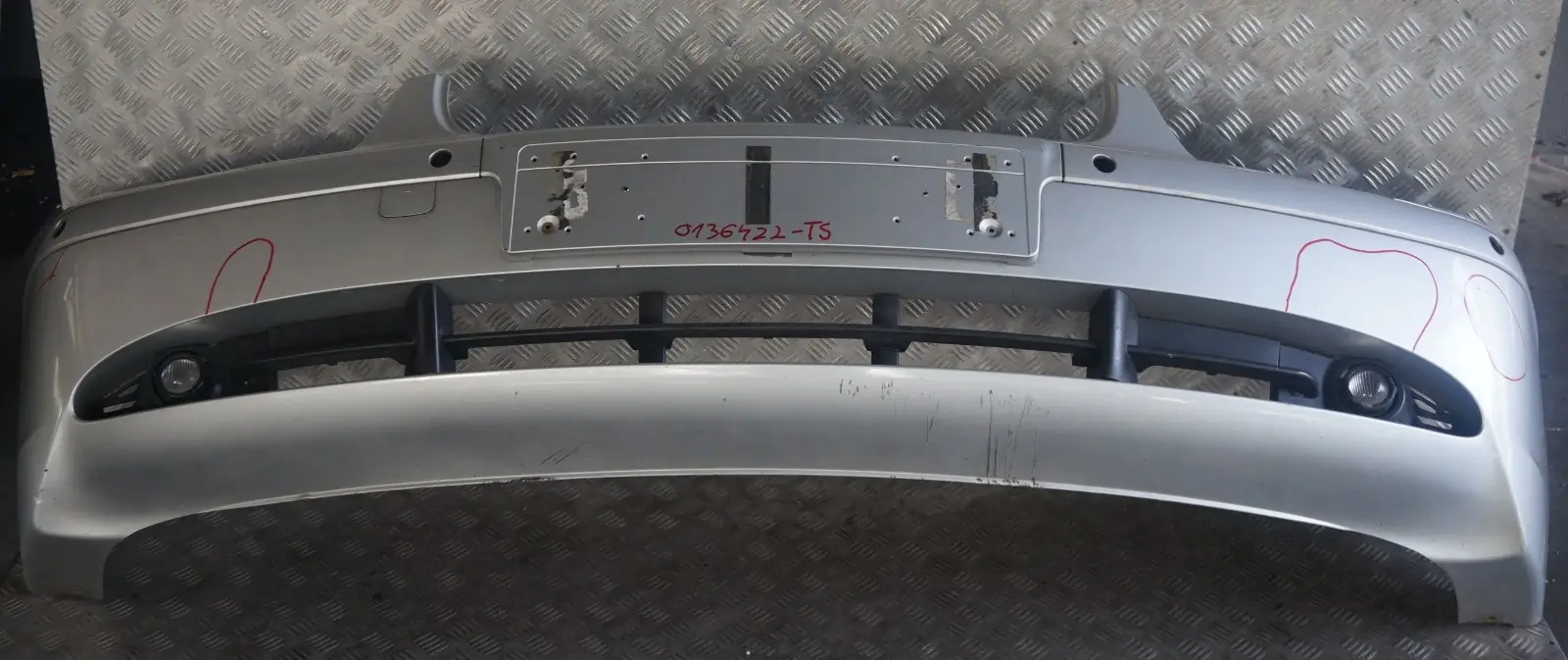 BMW 7 Series E65 E66 E67 Front Bumper Panel Titansilber Titan Silver Metallic