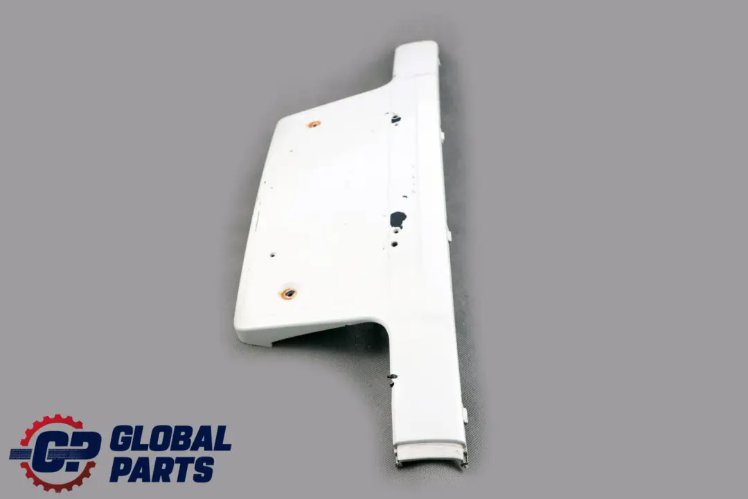 BMW 7 E65 E66 Japan Front Licence Plate Holder Base Alpinweiss Alpine White 300 - SKU 0136435-AW - Part number 0136435