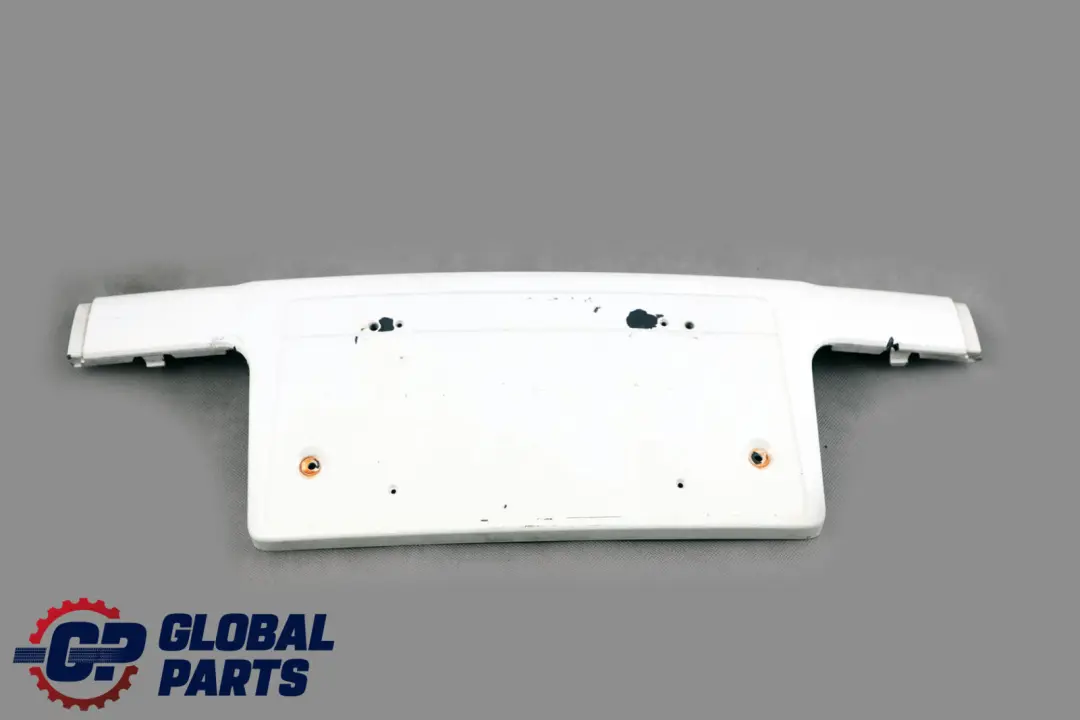 BMW 7 er E65 Japan Vorn Unterlage Kennzeichen Alpinweiss Alpin Weiss - 300 - SKU 0136435-AW - Teilenummer 0136435