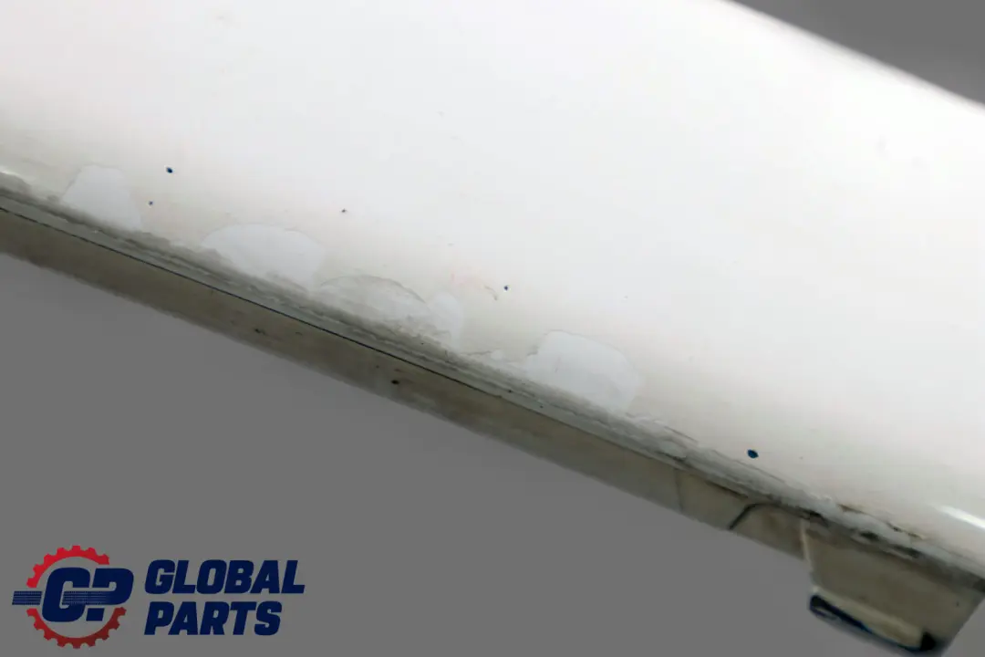 Front Bumper Guard Trim Strip Left N/S Alpinweiss 8223233 to BMW 7 Series E65 E66 with Part number 0136458 BMW 7 Series E65 E66 Front Bumper Guard Trim Strip Left N/S Alpinweiss 8223233 - SKU 0136458-AW - Part number 0136458