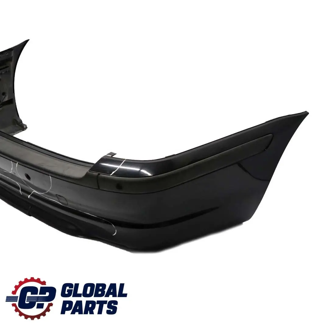 BMW 3 E46 Touring M Sport Rear Bumper Trim Panel Schwarz 2 Black - 668 - SKU 0136484-SCH - Part number 0136484