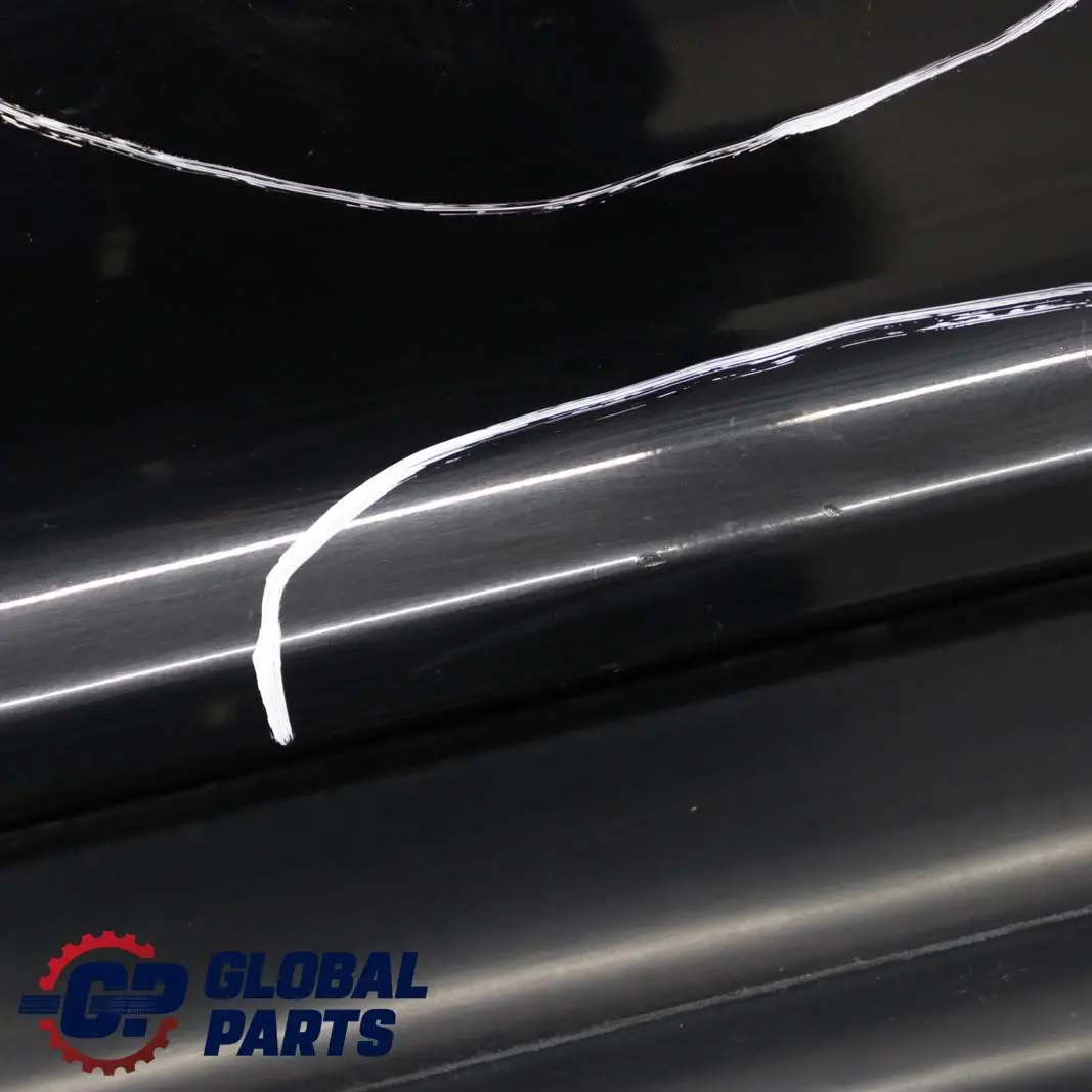 BMW 3 E46 Touring M Sport Rear Bumper Trim Panel Schwarz 2 Black - 668 - SKU 0136484-SCH - Part number 0136484
