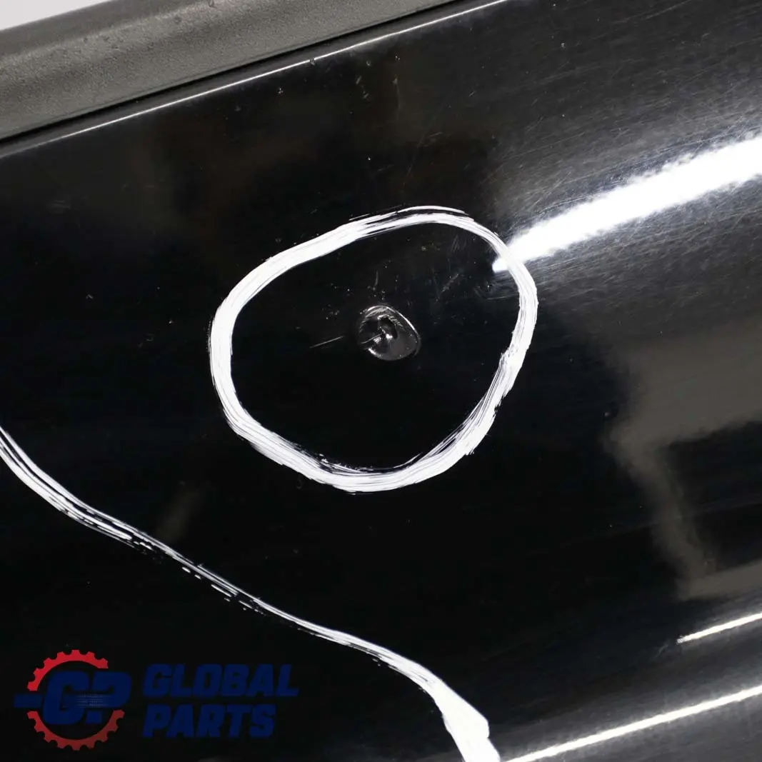 BMW 3 E46 Touring M Sport Rear Bumper Trim Panel Schwarz 2 Black - 668 - SKU 0136484-SCH - Part number 0136484