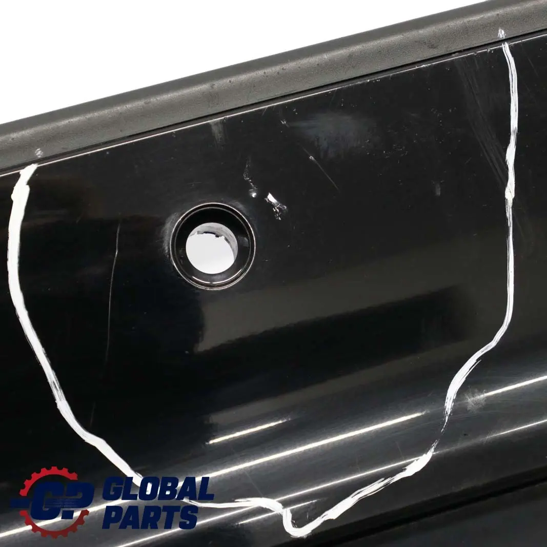 BMW 3 E46 Touring M Sport Rear Bumper Trim Panel Schwarz 2 Black - 668 - SKU 0136484-SCH - Part number 0136484