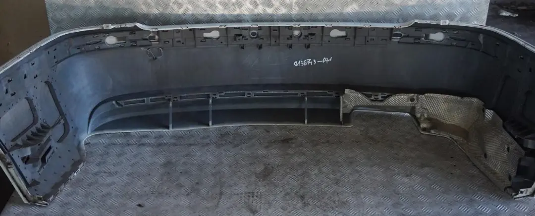 Bumper Trim Panel Alpinweiss Alpine White - 300 to BMW 7 Series E65 E66 Rear with Part number 0136743 BMW 7 Series E65 E66 Rear Bumper Trim Panel Alpinweiss Alpine White - 300 - SKU 0136743-AW - Part number 0136743