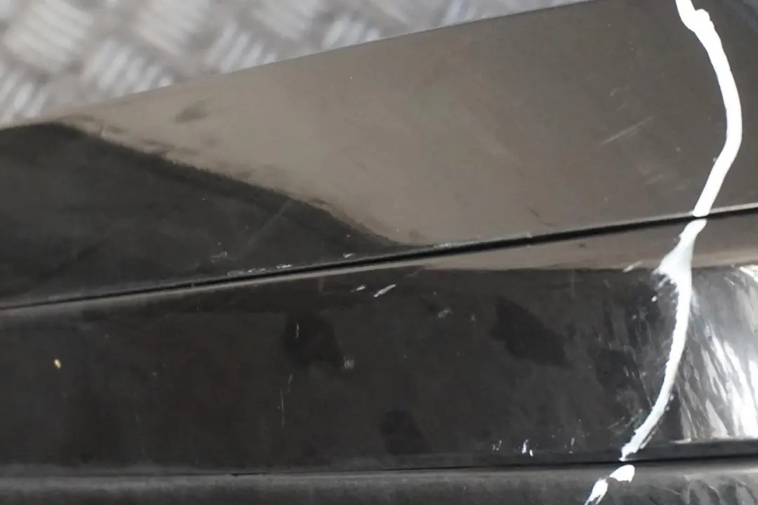 BMW 7 Series E65 E66 E67 Rear Bumper Panel Black Sapphire Metallic - 475 - SKU 0136743-BS - Part number 0136743