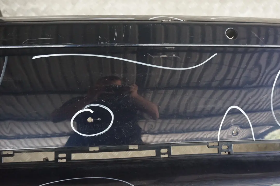 BMW E65 E66 E67 Zderzak tylny tył Orientblau - SKU 0136743-OB - Numer Części 0136743