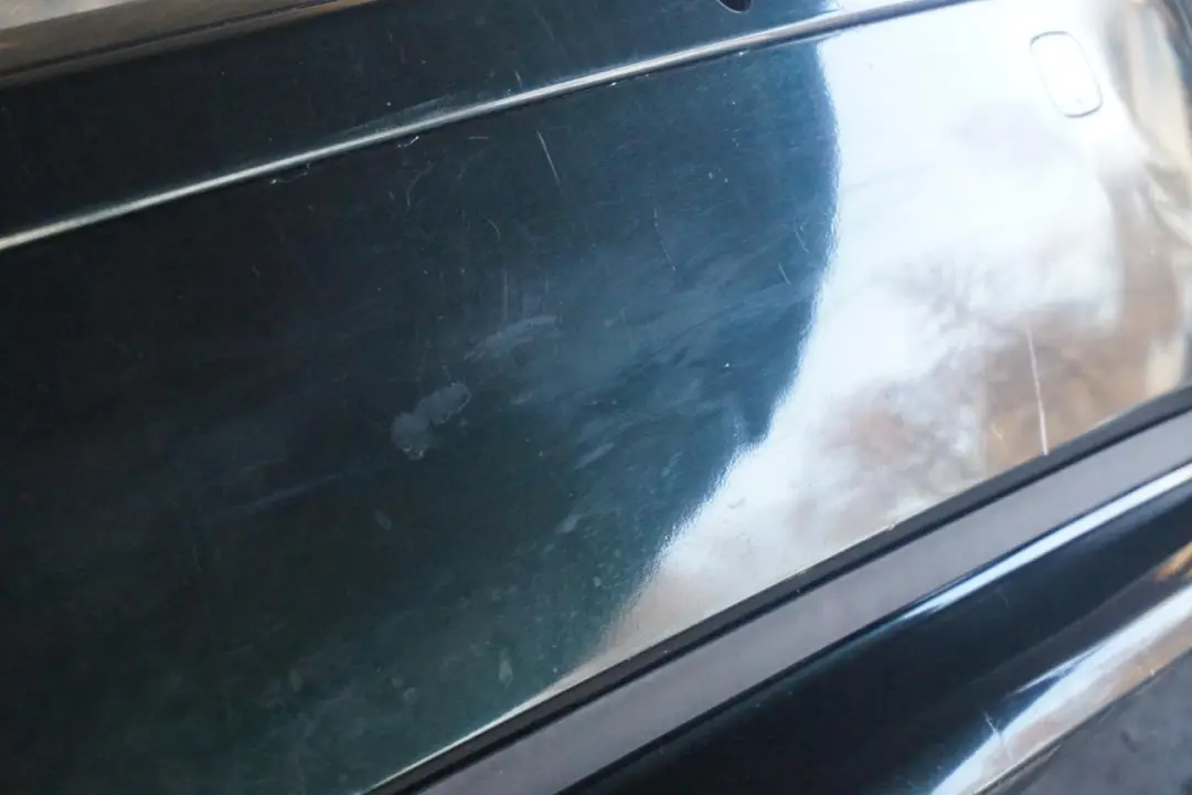 BMW 7 Series E65 E66 Rear Bumper Trim Panel Oxfordgruen Oxford Green - 430 - SKU 0136743-OXF - Part number 0136743