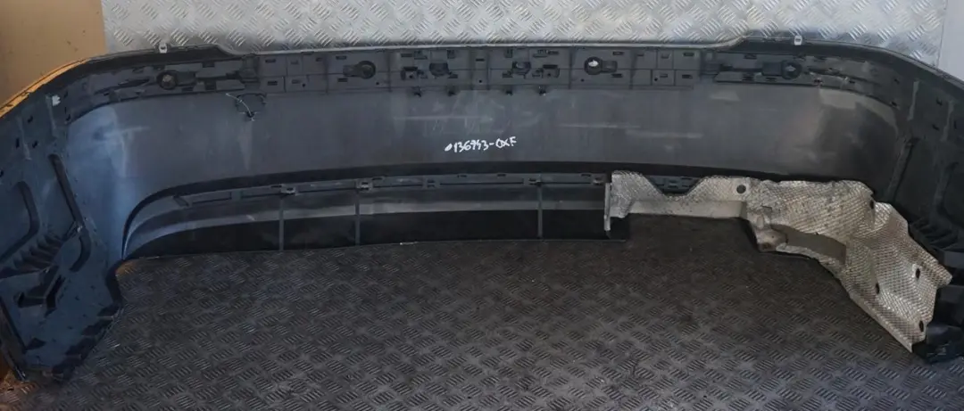 BMW 7 Series E65 E66 Rear Bumper Trim Panel Oxfordgruen Oxford Green - 430 - SKU 0136743-OXF - Part number 0136743