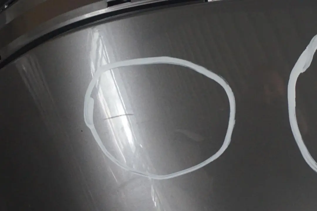 BMW 7 Series E65 E66 Rear Bumper Trim Panel Sterlinggrau Grey Metallic - 472 - SKU 0136743-STG - Part number 0136743