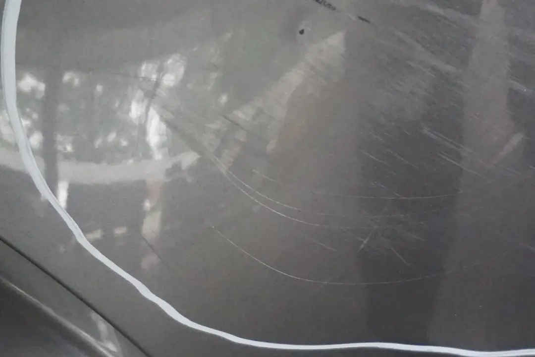 BMW 7 Series E65 E66 Rear Bumper Trim Panel Sterlinggrau Grey Metallic - 472 - SKU 0136743-STG - Part number 0136743