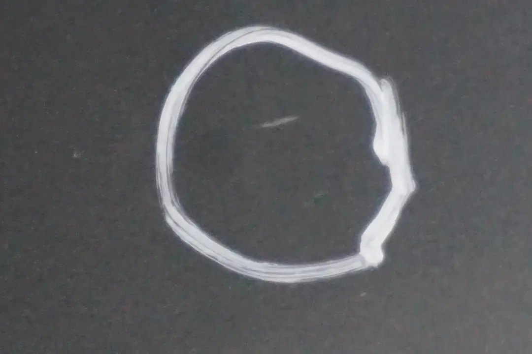 BMW 7 Series E65 E66 Rear Bumper Trim Panel Titangrau II Titan Grey - A36 - SKU 0136743-TGR - Part number 0136743