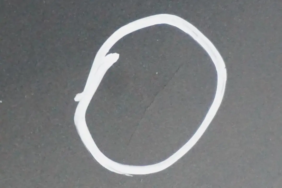 BMW 7 Series E65 E66 Rear Bumper Trim Panel Titangrau II Titan Grey - A36 - SKU 0136743-TGR - Part number 0136743