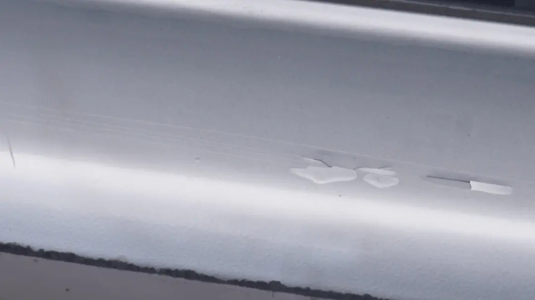 BMW 7 Series E65 E66 E67 Rear Bumper Panel Titansilber Titan Silber Silver - SKU 0136743-TS - Part number 0136743-TS