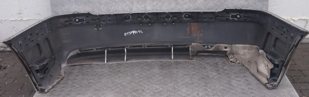 BMW 7 Series E65 E66 E67 Rear Bumper Panel Titansilber Titan Silber Silver - SKU 0136743-TS - Part number 0136743-TS