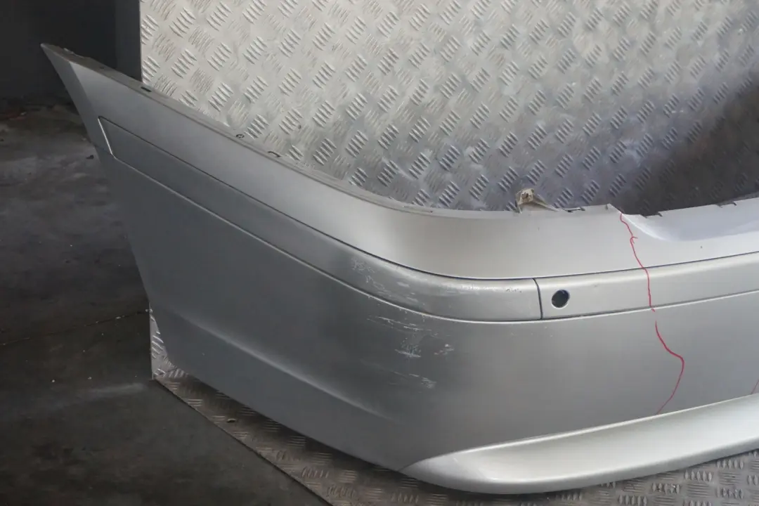 BMW 7 Series 1 E65 E66 E67 Rear Bumper Panel Titansilber Titan Silber Silver - SKU 0136743-TS1 - Part number 0136743