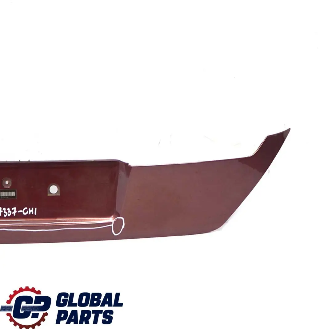 BMW E65 Embellecedor Maletero Tapa Porton Trasero Chiaretto Rojo Metalico 894 - SKU 0137337-CHI - Número de pieza 0137337