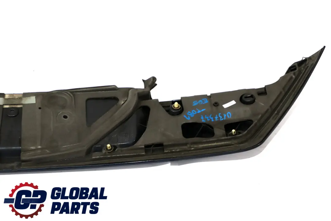 Finisher Trunk Boot Lid Tailgate Toledoblau Toledo Blue to BMW 7 Series E65 E66 with Part number 137337 BMW 7 Series E65 E66 Finisher Trunk Boot Lid Tailgate Toledoblau Toledo Blue - SKU 0137337-TDB1 - Part number 137337