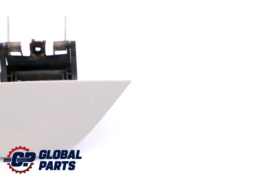 BMW 7 Series E65 E66 Front Bumper Headlight Flap Cover Left N/S Alpinweiss 3 - SKU 0138894-AW - Part number 0138894