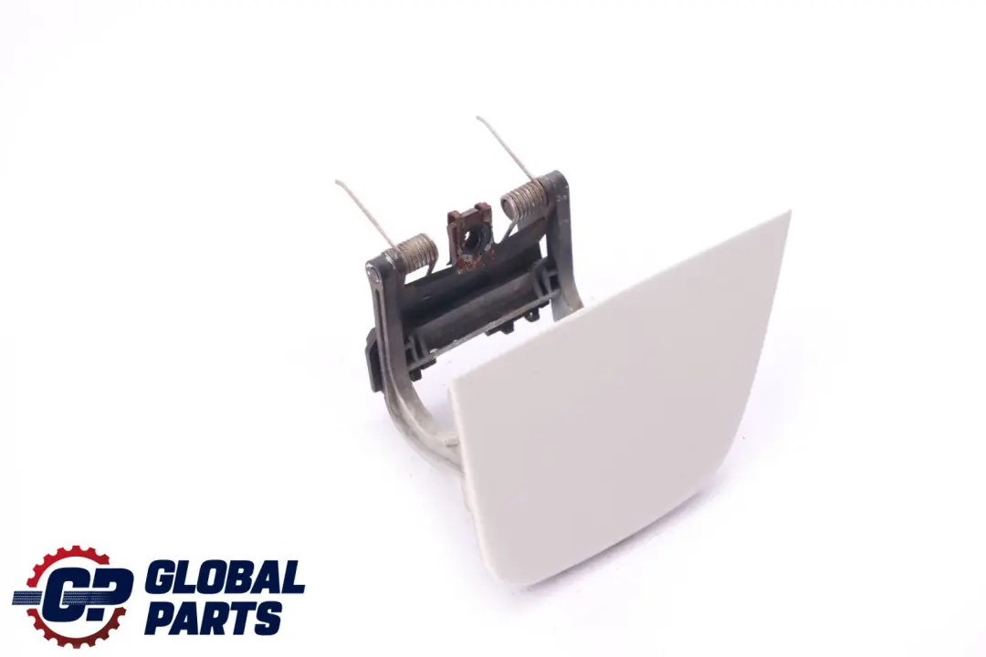 BMW 7 Series E65 E66 Front Bumper Headlight Flap Cover Left N/S Alpinweiss 3 - SKU 0138894-AW - Part number 0138894