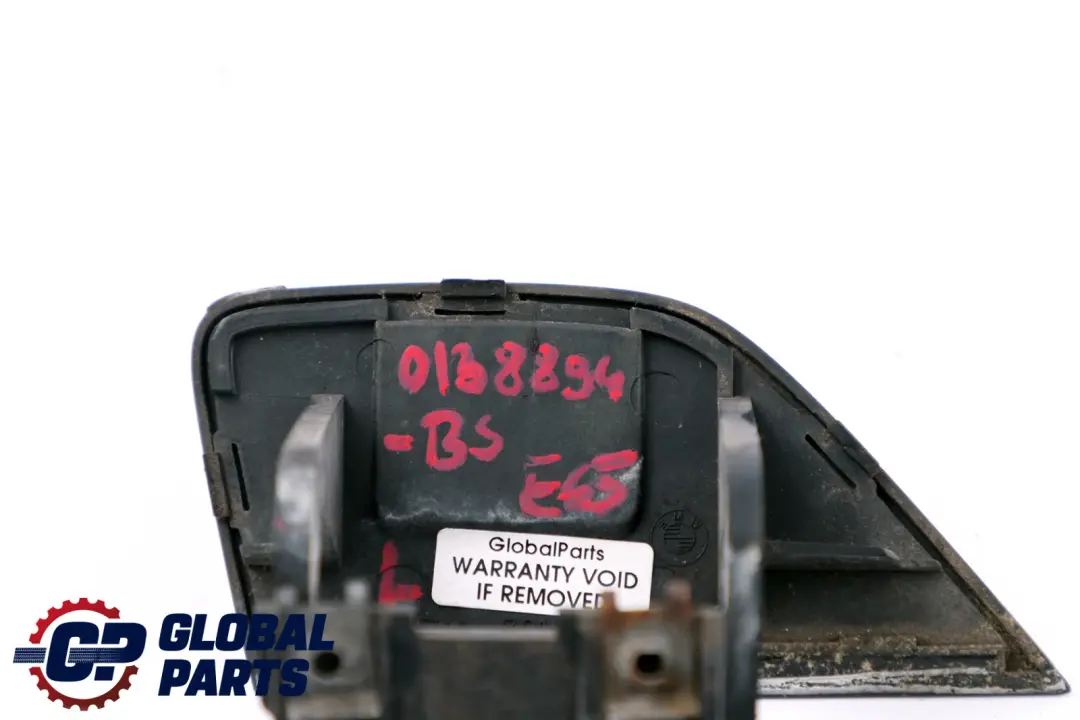 BMW 7 Series E65 E66 Front Bumper Headlight Flap Cover Left N/S Black Sapphire - SKU 0138894-BS - Part number 0138894