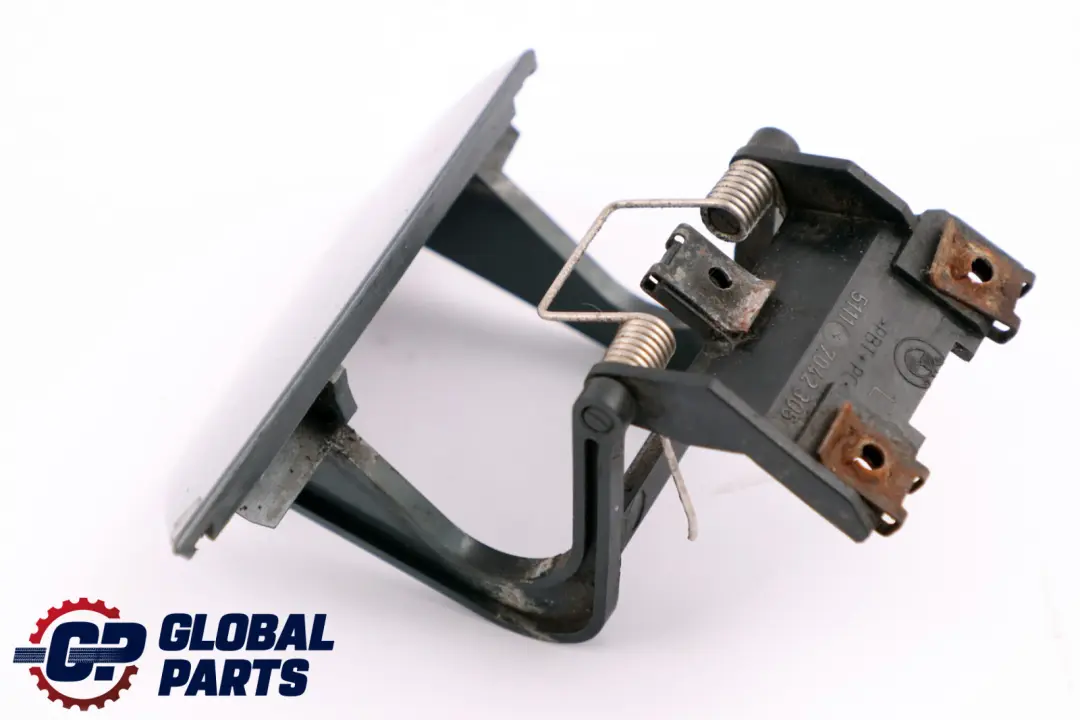 BMW 7 Series E65 E66 E67 Front Bumper Headlight Flap Cover Left N/S Titangrau - SKU 0138894-TGR - Part number 0138894