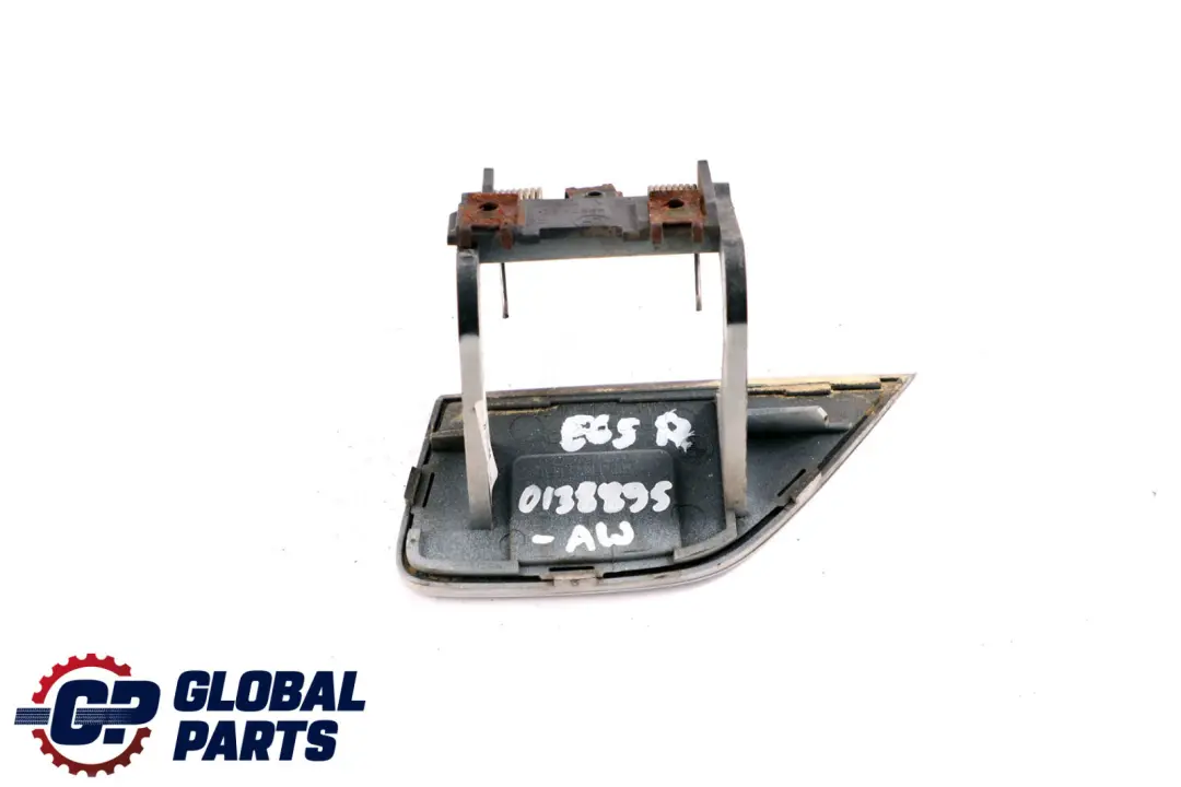 BMW 7 Series E65 E66 E67 Front Bumper Headlight Flap Cover Right O/S Alpinweiss - SKU 0138895-AW - Part number 0138895