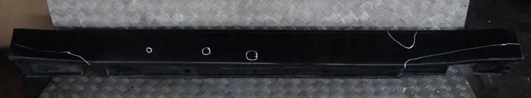 Door Sill Cover Skirt Left N/S Black Sapphire Metallic 475 to BMW 7 Series E65 1 with Part number 0140037 BMW 7 Series E65 1 Door Sill Cover Skirt Left N/S Black Sapphire Metallic 475 - SKU 0140037-BS1 - Part number 0140037