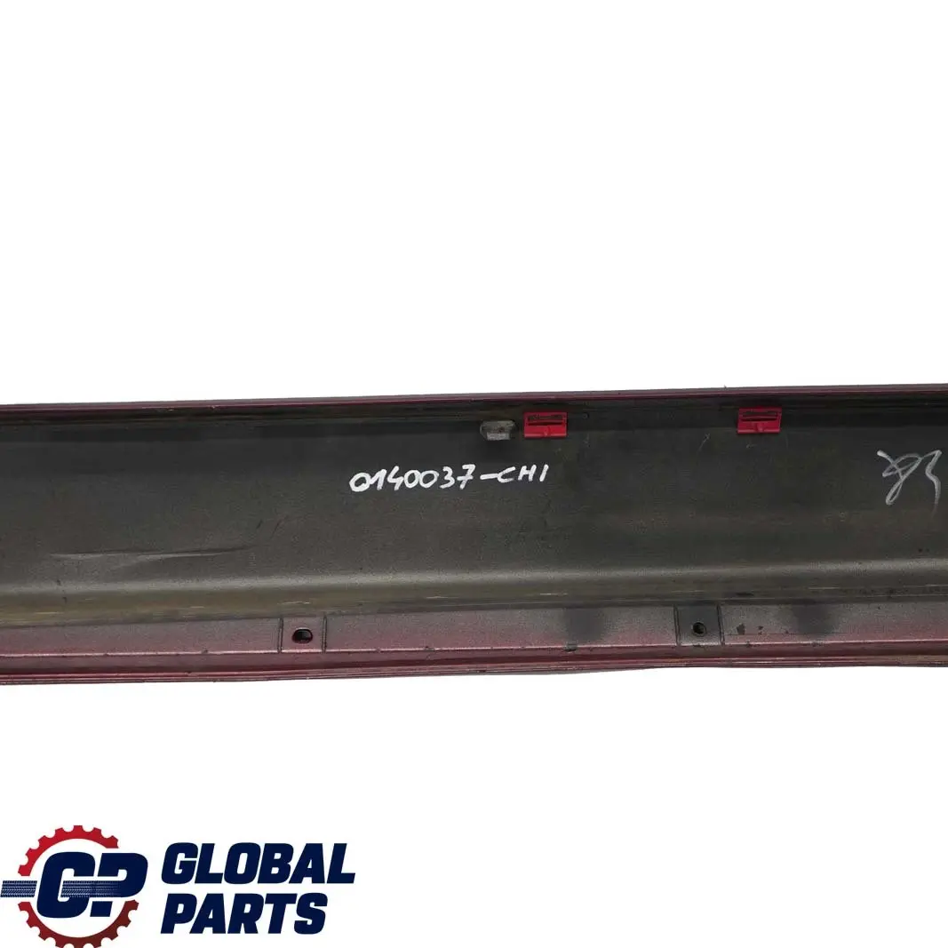 BMW E65 Listello Portiera Apertura Gonna SX Rosso Chiaretto Rosso - 894 - SKU 0140037-CHI - Numero di parte 0140037