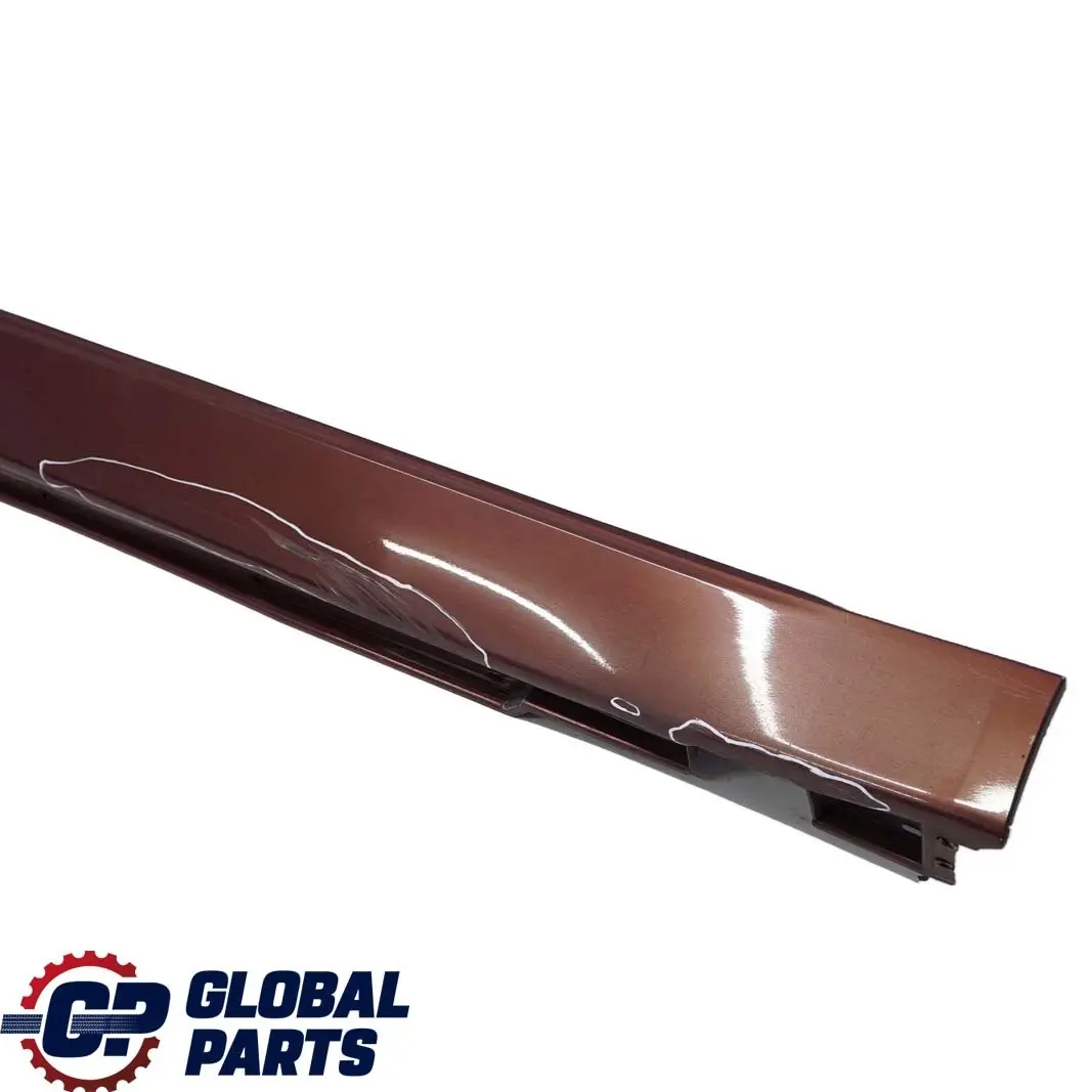 BMW E65 Bas de Porte Couverture Seuil A Gauche Chiaretto Rouge - 894 - SKU 0140037-CHI - Numéro de pièce 0140037