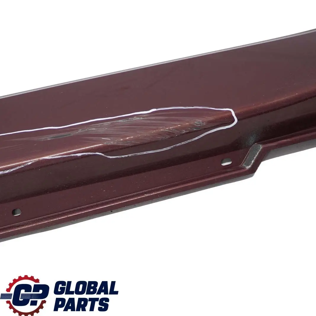 BMW E65 Bas de Porte Couverture Seuil A Gauche Chiaretto Rouge - 894 - SKU 0140037-CHI - Numéro de pièce 0140037