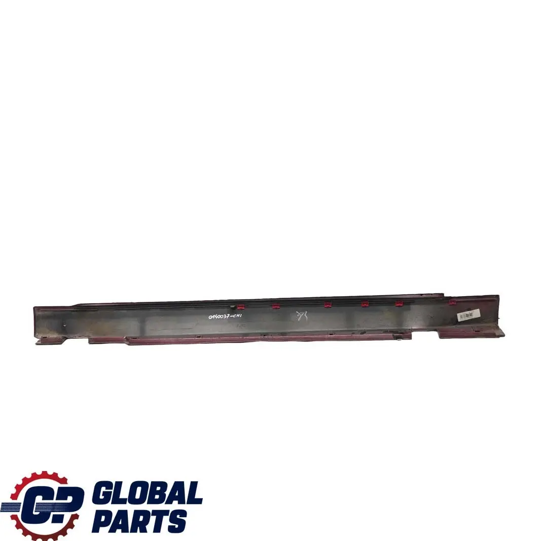  Faldon cubre umbral De puertaBMW E65 Izquierdo Chiaretto Rojo Metalico - 894 - SKU 0140037-CHI - Número de pieza 0140037