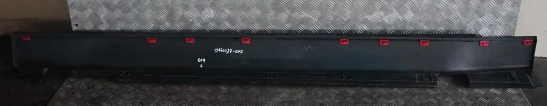 Próg listwa progowa nakładka lewa do BMW 7 E65 o numerze 0140037 BMW 7 E65 Próg listwa progowa nakładka lewa - SKU 0140037-OXF - Numer Części 0140037