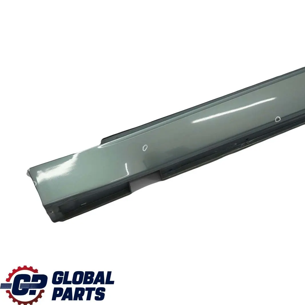 Door Sill Cover Skirt Left N/S Schiefergruen Slate Green - 449 to BMW 7 E65 with Part number 0140037 BMW 7 E65 Door Sill Cover Skirt Left N/S Schiefergruen Slate Green - 449 - SKU 0140037-SGM - Part number 0140037