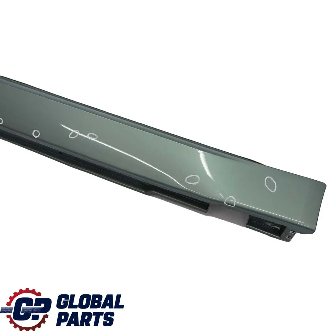 BMW 7 E65 Door Sill Cover Skirt Left N/S Schiefergruen Slate Green - 449 - SKU 0140037-SGM - Part number 0140037