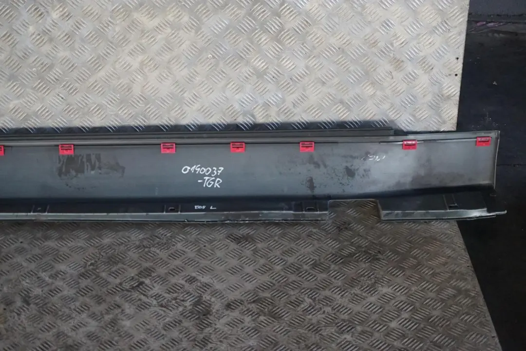 BMW 7 Series E65 Door Sill Cover Skirt Left N/S Titangrau Titan Grey - 892 - SKU 0140037-TGR - Part number 0140037