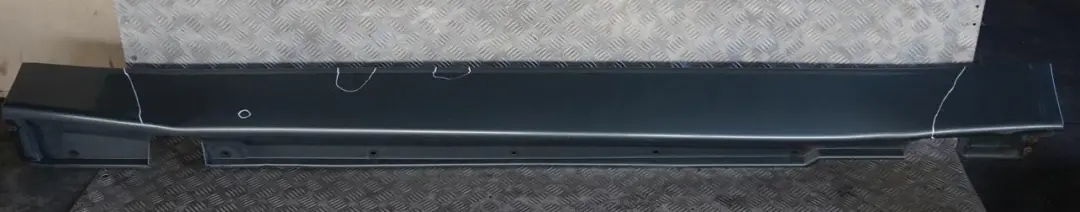 Door Sill Cover Skirt Left N/S Titangrau Titan Grey - 892 to BMW 7 Series E65 with Part number 0140037 BMW 7 Series E65 Door Sill Cover Skirt Left N/S Titangrau Titan Grey - 892 - SKU 0140037-TGR - Part number 0140037