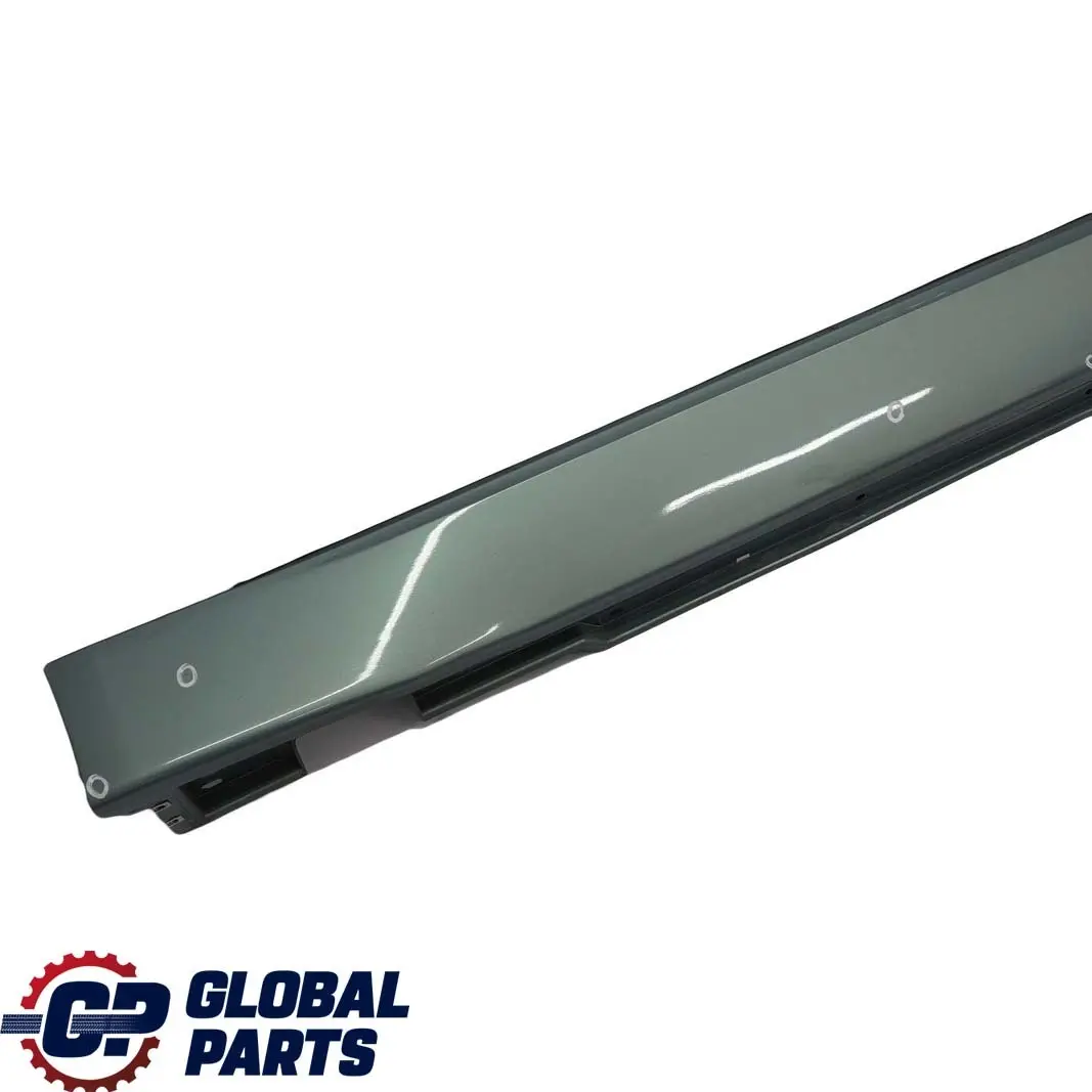 BMW 7 E65 Schwellerleiste Blende Schweller Rechts Schiefergruen Gruen - 449 - SKU 0140038-SGM - Teilenummer 0140038