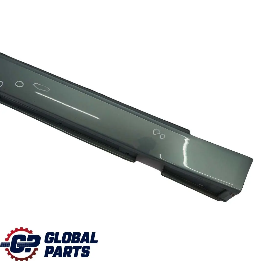Door Sill Cover Skirt Right O/S Schiefergruen Slate Green - 449 to BMW 7 E65 with Part number 0140038 BMW 7 E65 Door Sill Cover Skirt Right O/S Schiefergruen Slate Green - 449 - SKU 0140038-SGM - Part number 0140038